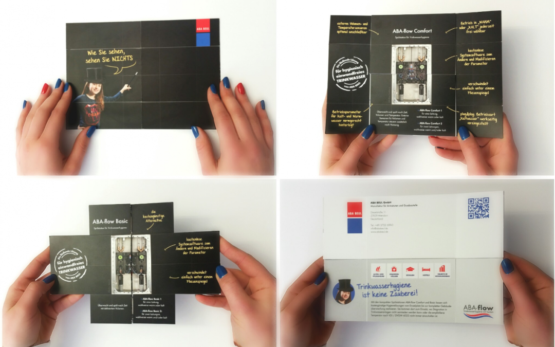 Original direct mail for product innovation